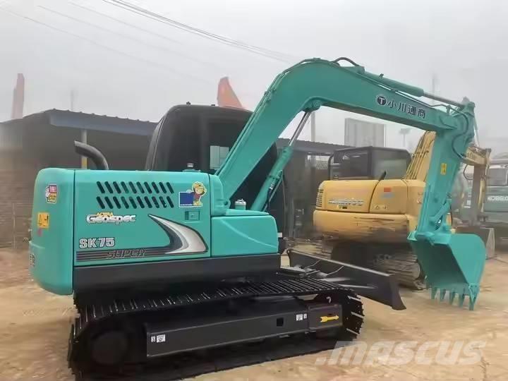 Kobelco SK 75 Pásové rýpadlá