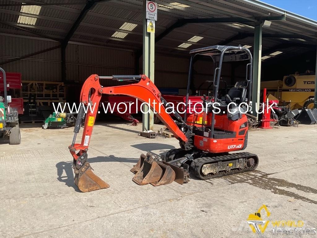 Kubota U 17-3 Mini rýpadlá < 7t