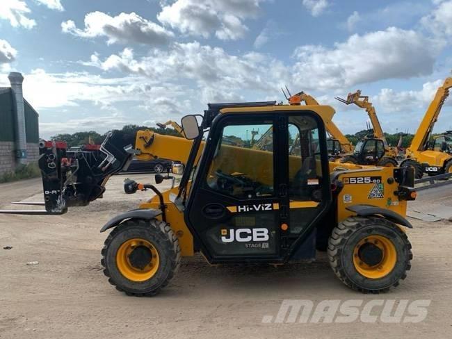 JCB 525-60 Teleskopické manipulátory