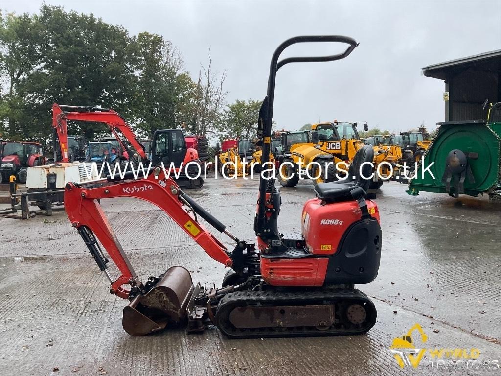 Kubota U 10-3 Mini rýpadlá < 7t