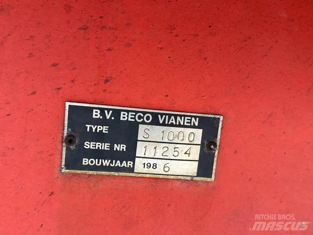 Beco S 1000 Úžitkové vozne