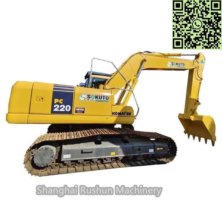 Komatsu PC220-7 Pásové rýpadlá