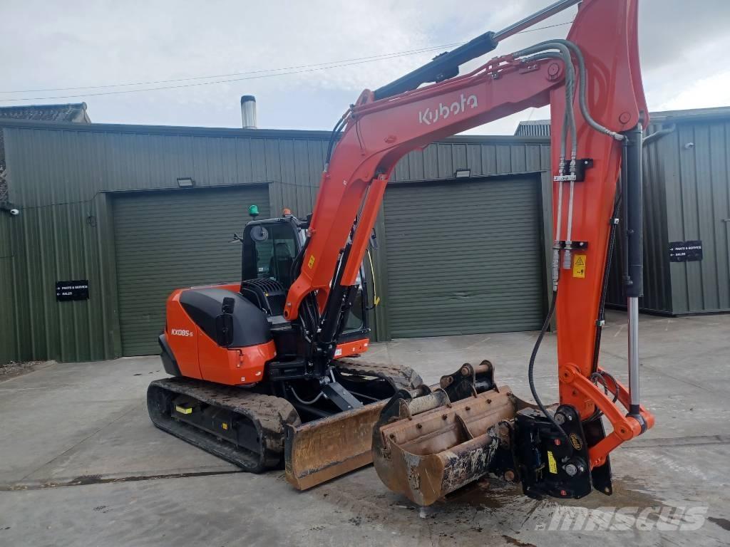 Kubota KX 085-5 Midi rýpadlá 7 t - 12 t