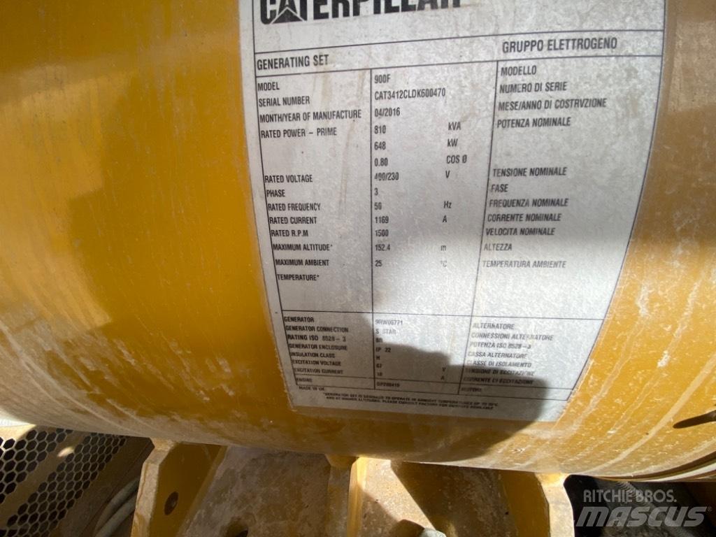 CAT 3412 Naftové generátory