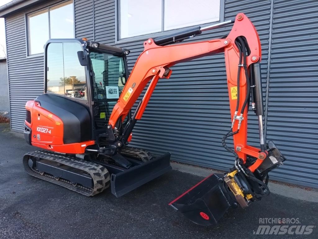 Kubota KX 027-4 Mini rýpadlá < 7t