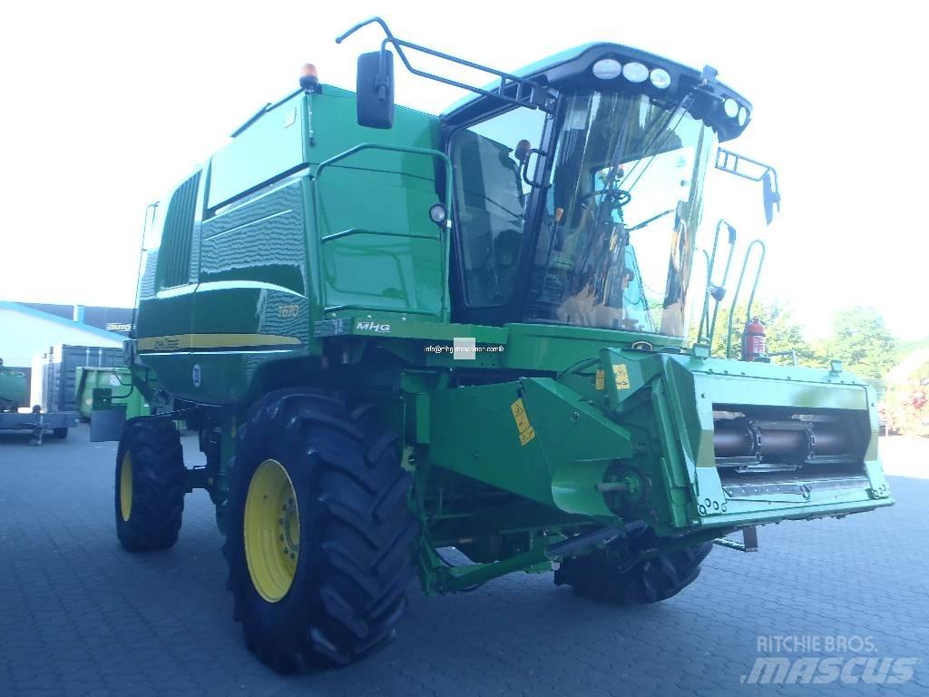 John Deere T670 Kombinované zberacie stroje