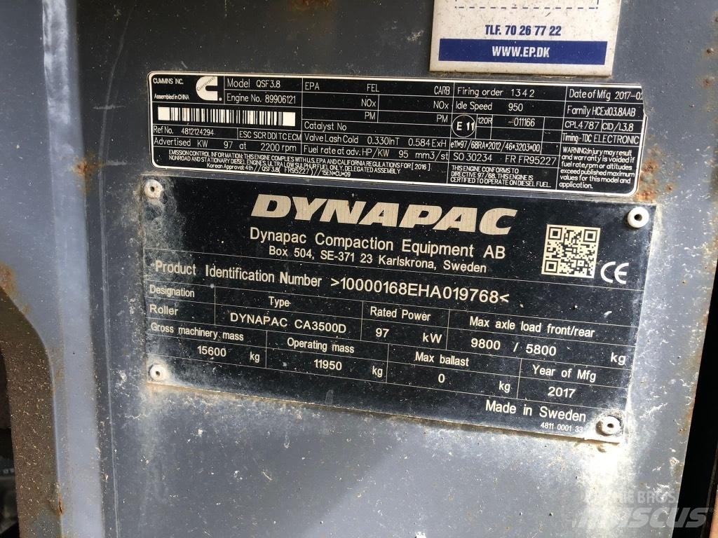 Atlas Copco CA3500 D Ťahačové valce