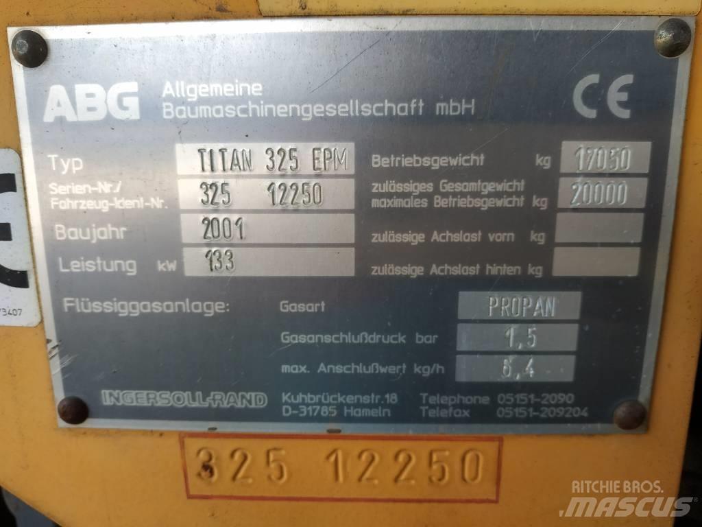 ABG Titan 325 EPM Finišéry