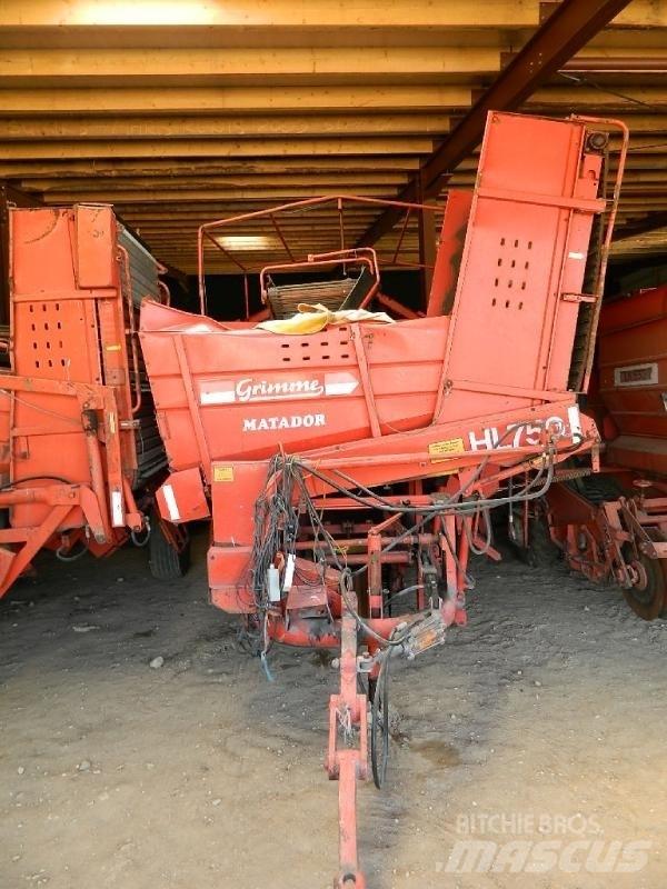 Grimme HL 750 Zemiakové kombajny