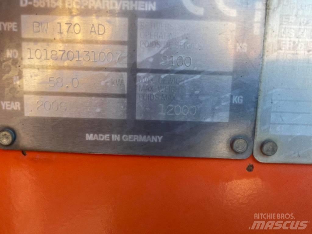 Bomag BW 170 AD Tandemové valce