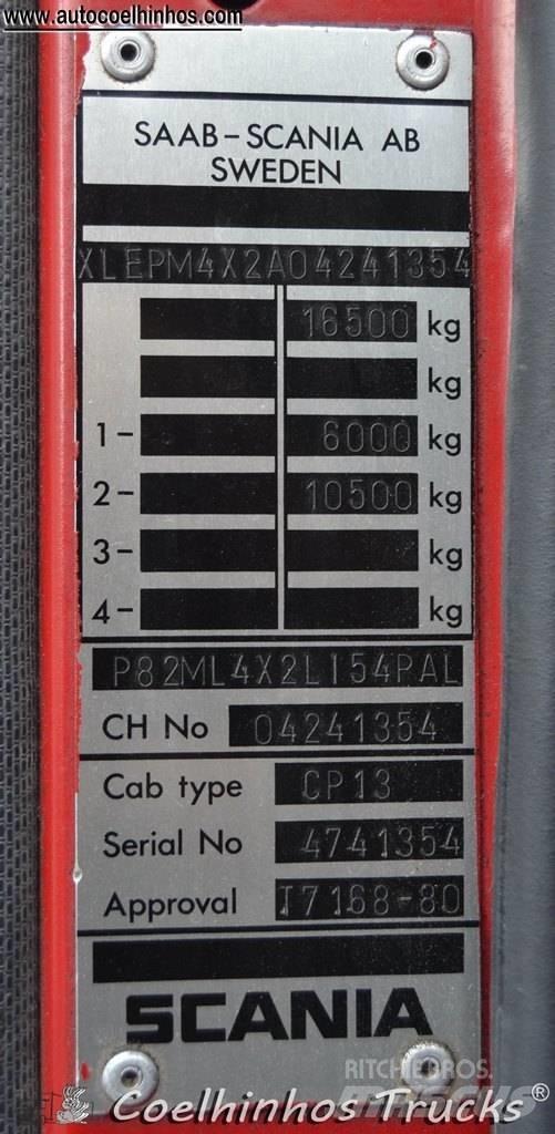 Scania 82M Cisternové nákladné vozidlá