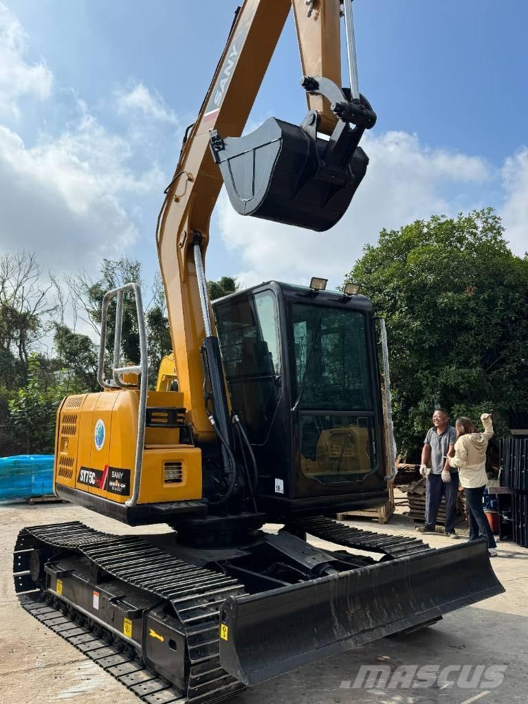 Sany SY 75 C Pásové rýpadlá