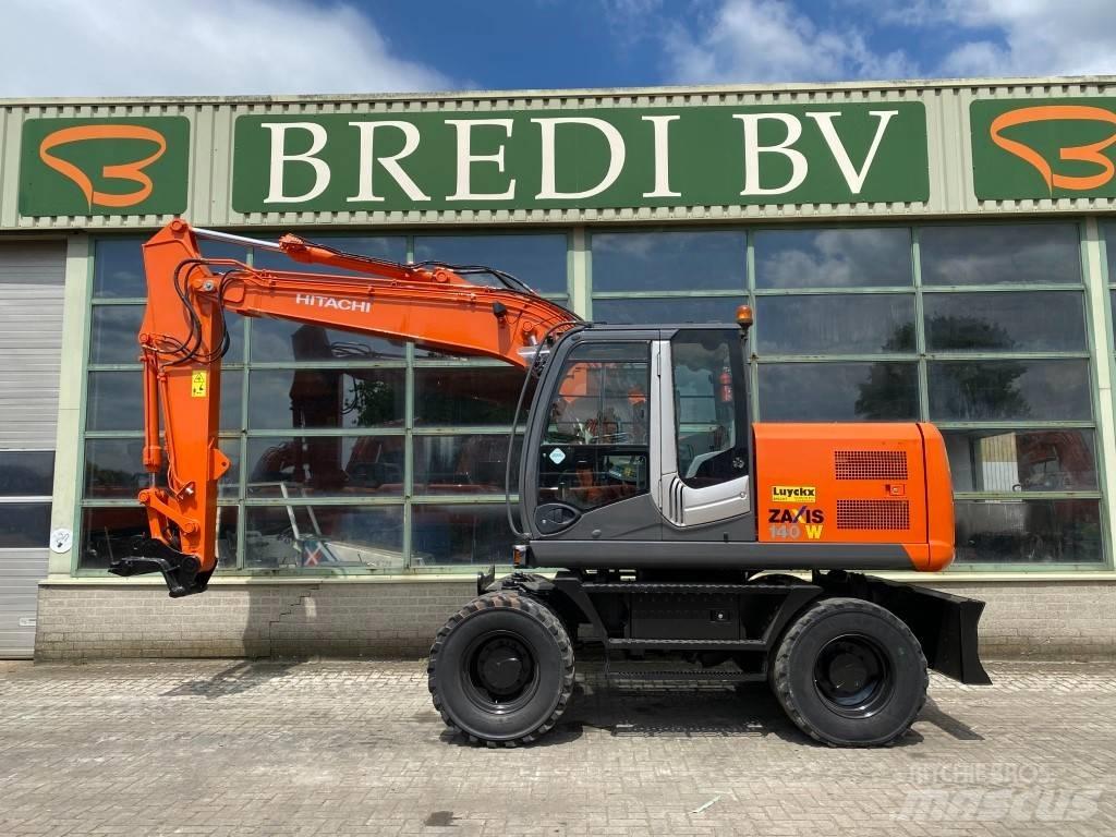 Hitachi ZX 140 W-3 Kolesové rýpadlá
