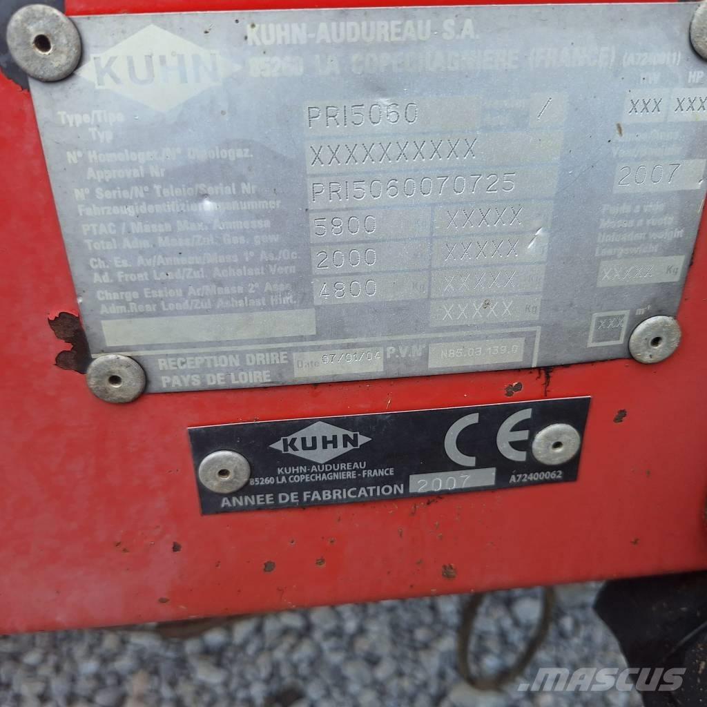 Kuhn PRIMOR 5060 Drviče a rezače balíkov