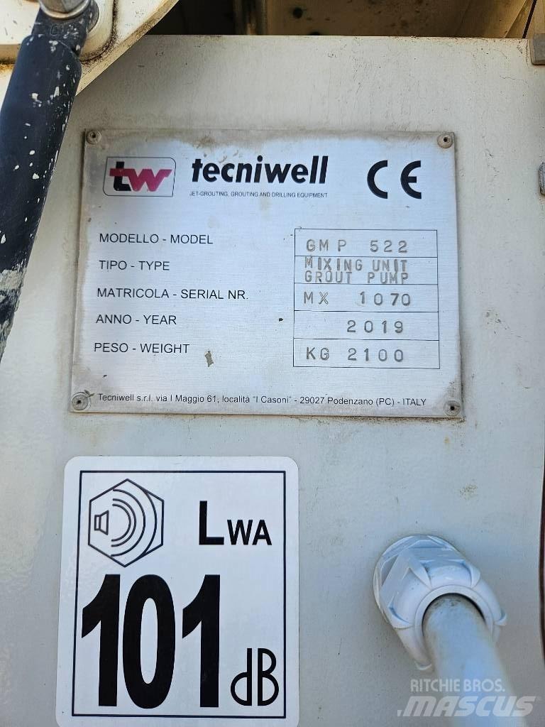  Tecniwell   GMP522 Stavebné miešačky