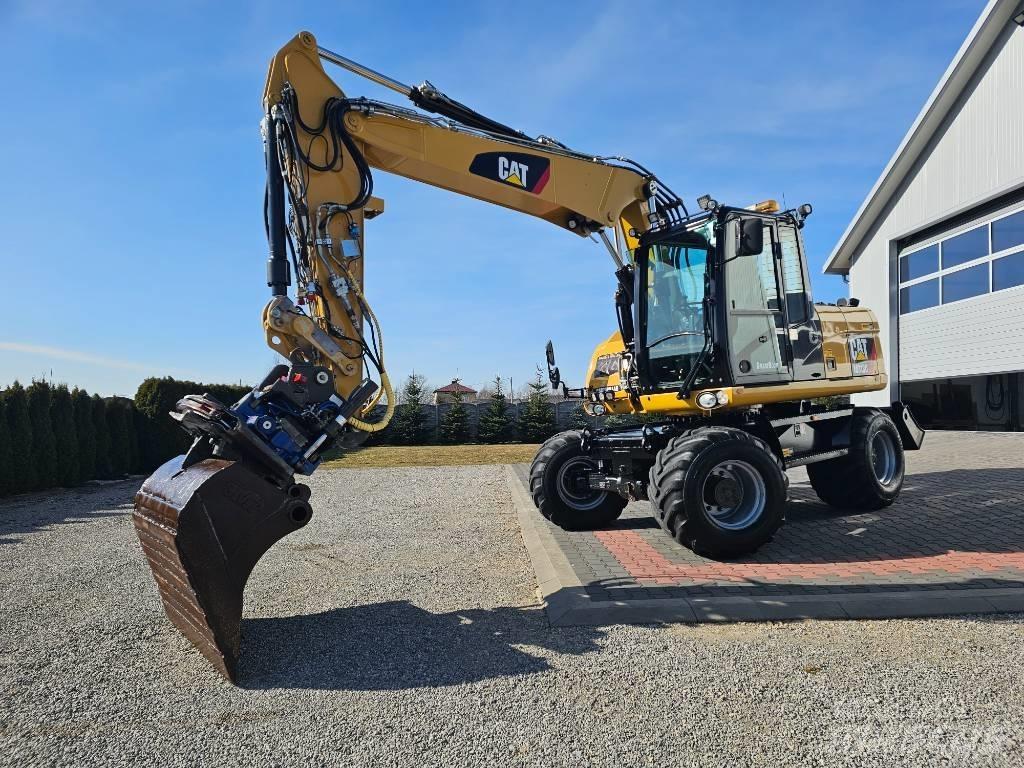 CAT M 313 D Kolesové rýpadlá