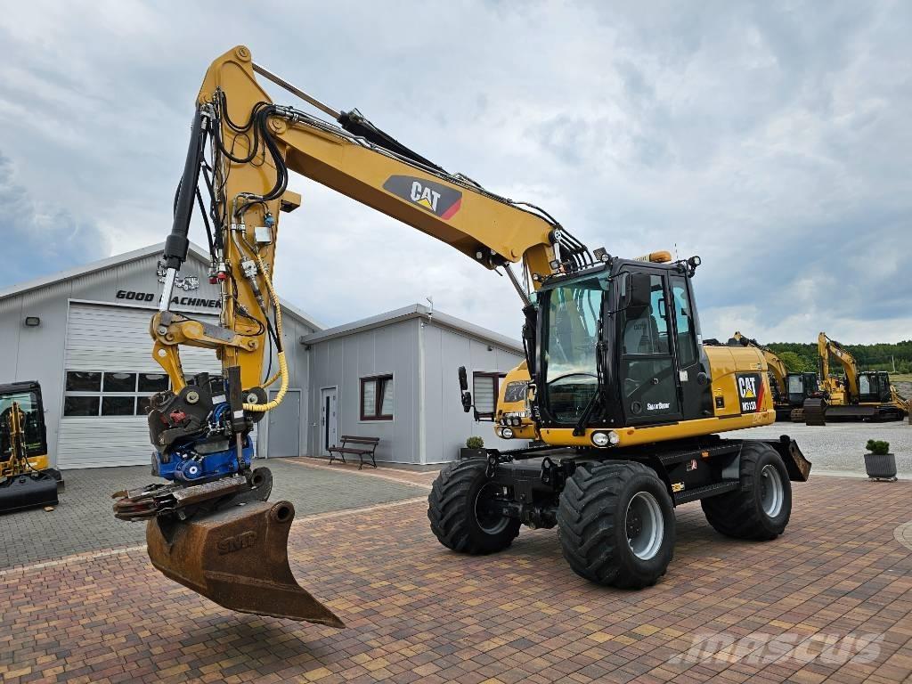 CAT M 313 D Kolesové rýpadlá