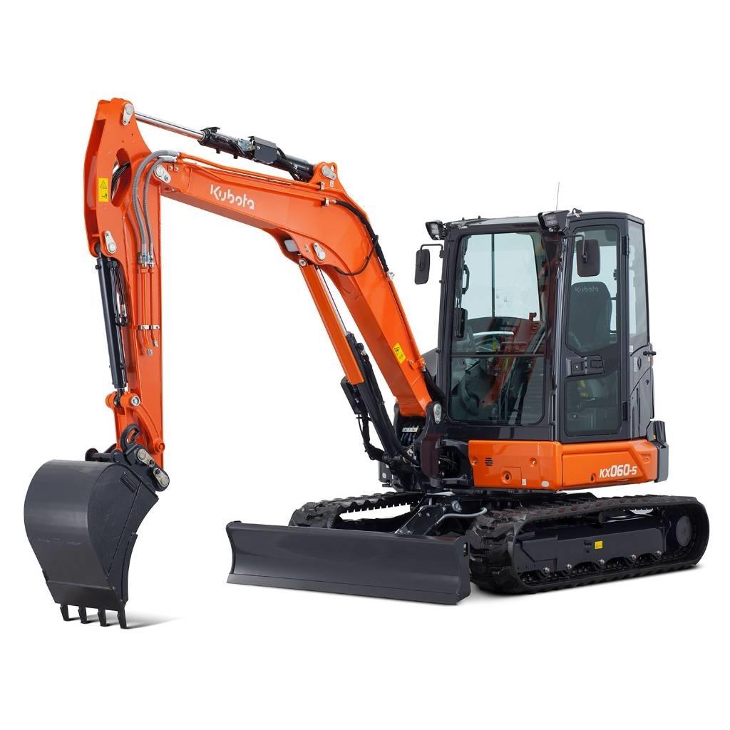 Kubota KX060-5 Mini rýpadlá < 7t