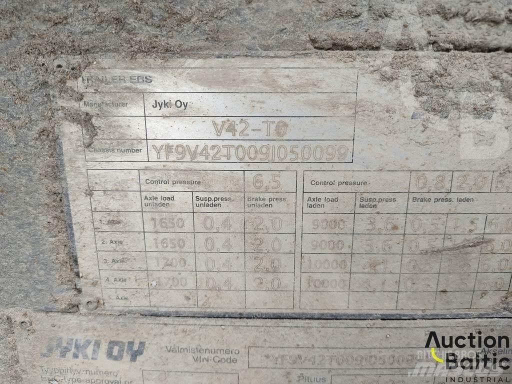 Jyki V 42 T0 Plachtové návesy