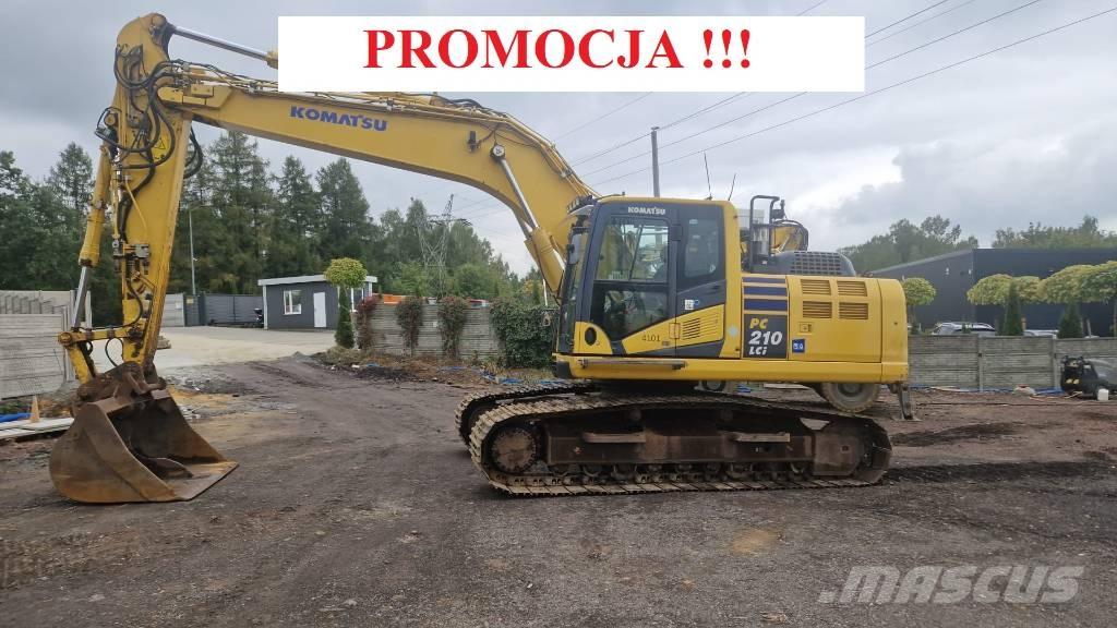 Komatsu PC210 LCi‑10 Pásové rýpadlá