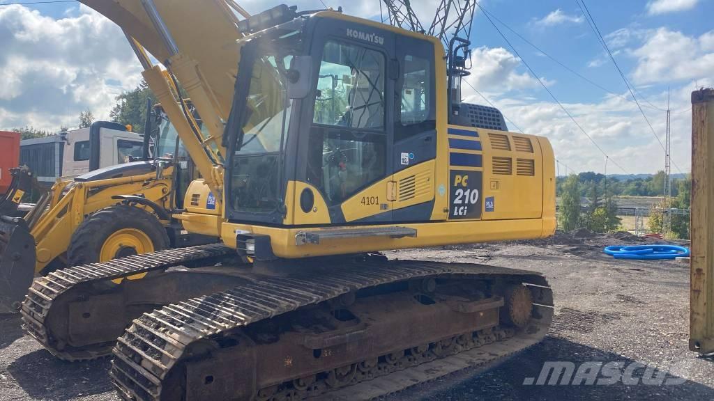 Komatsu PC210 LCi‑10 Pásové rýpadlá