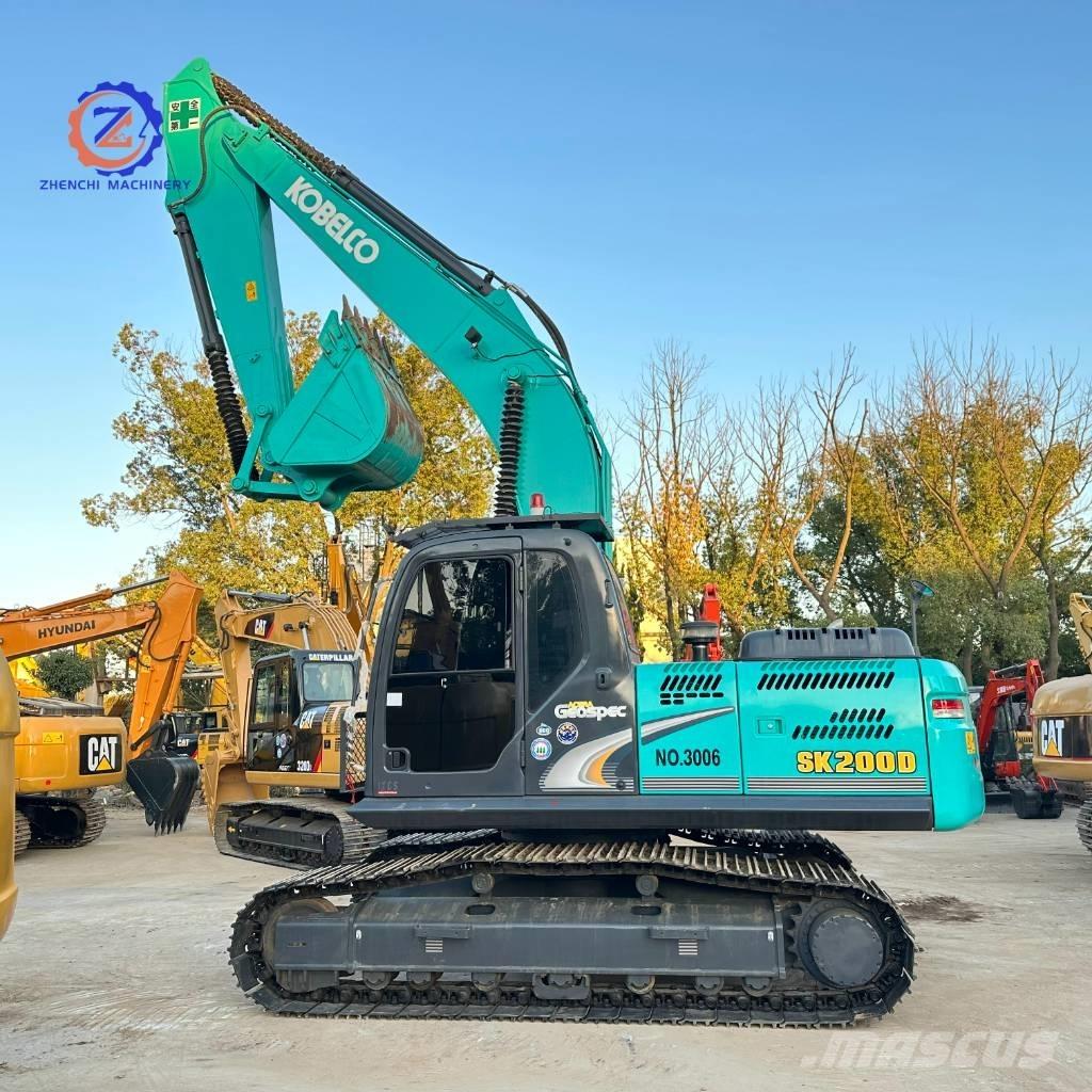 Kobelco SK 200 Pásové rýpadlá