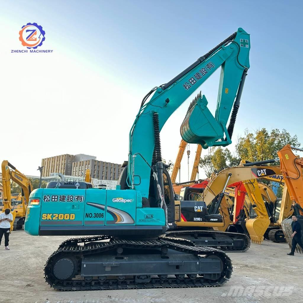 Kobelco SK 200 Pásové rýpadlá