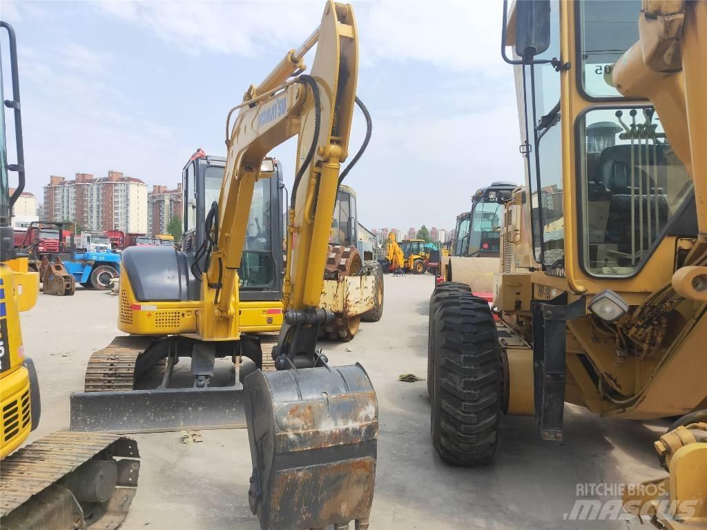 Komatsu PC56-7 Pásové rýpadlá