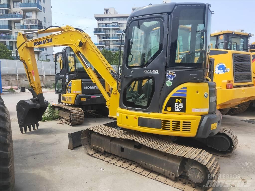 Komatsu PC56-7 Pásové rýpadlá