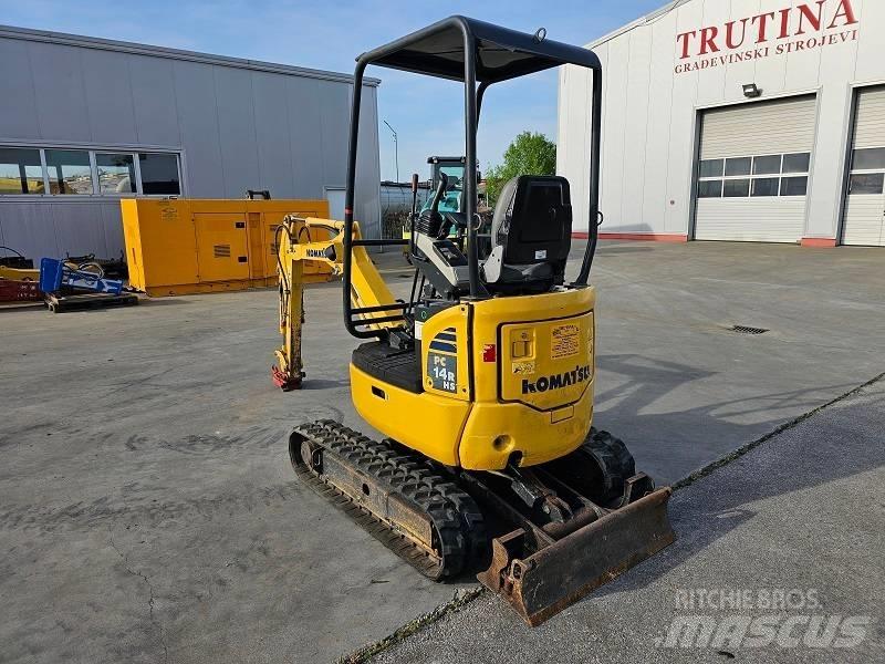 Komatsu PC 14 R-3HS Mini rýpadlá < 7t