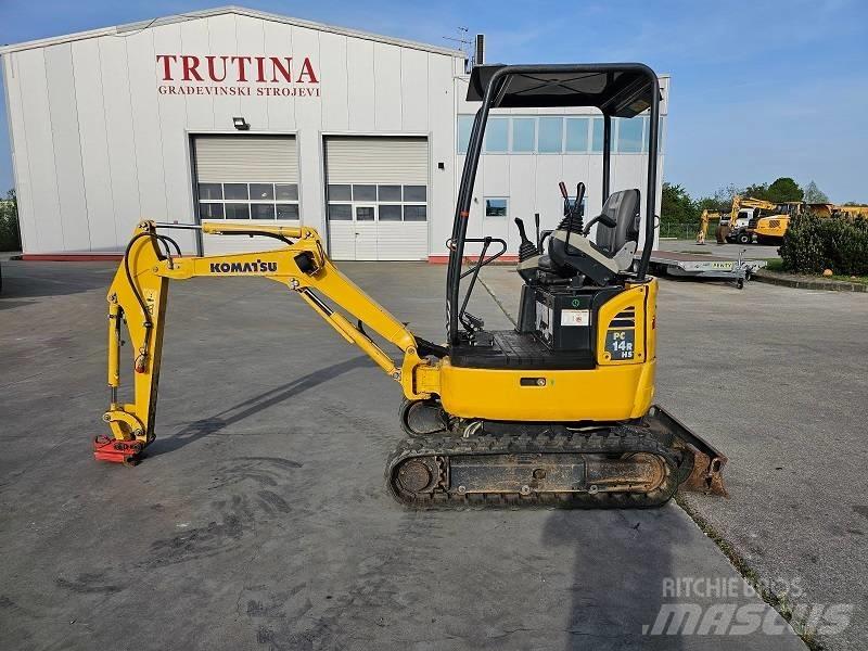 Komatsu PC 14 R-3HS Mini rýpadlá < 7t