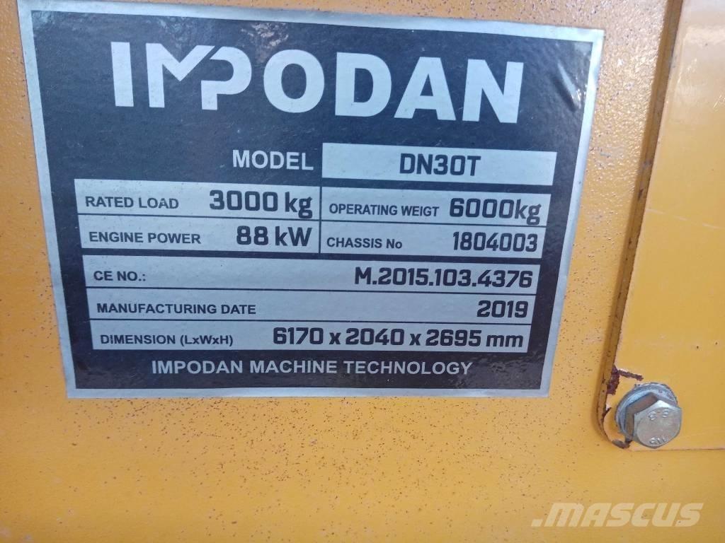 Impodan DN30T Teleskopické kolesové nakladače