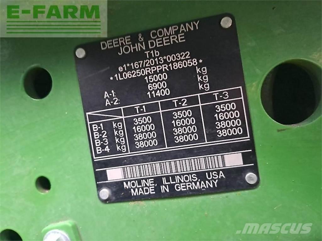 John Deere 6r250 Traktory