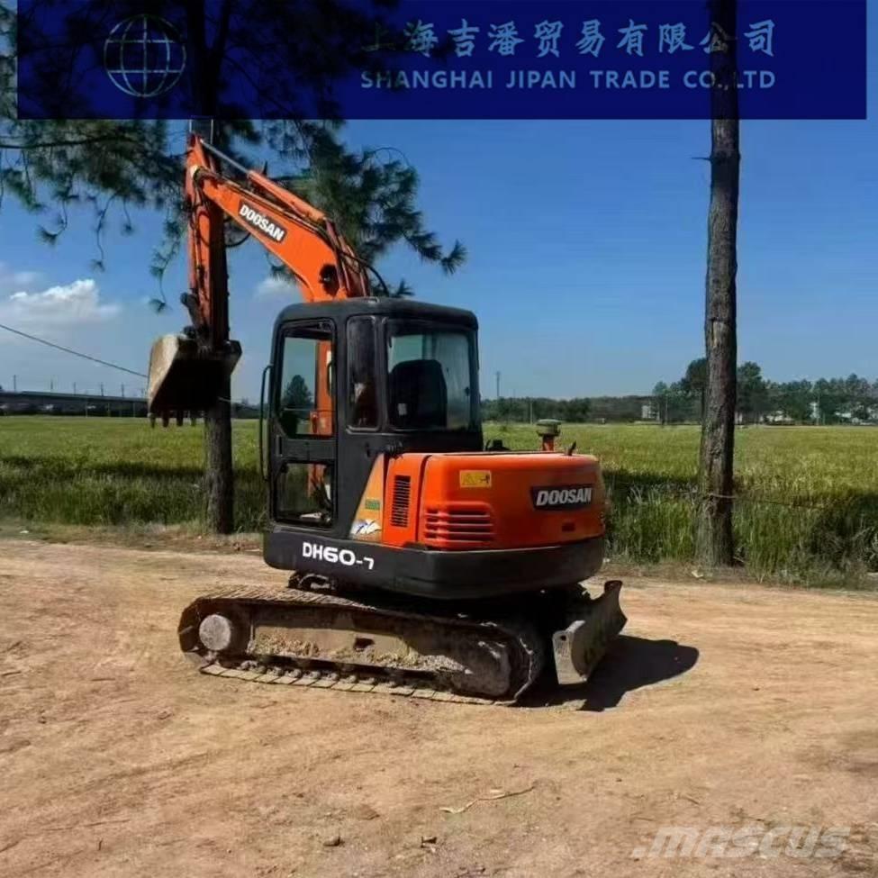 Doosan DH 60 Mini rýpadlá < 7t