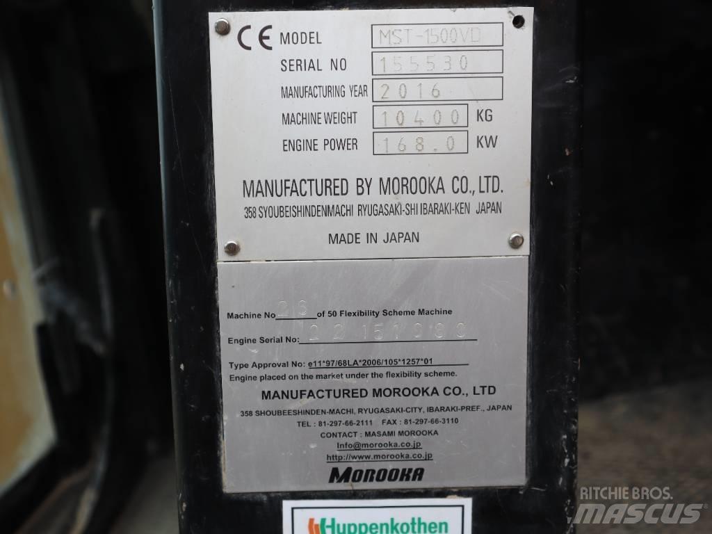 Morooka MST 1500 V D Pásové sklápače