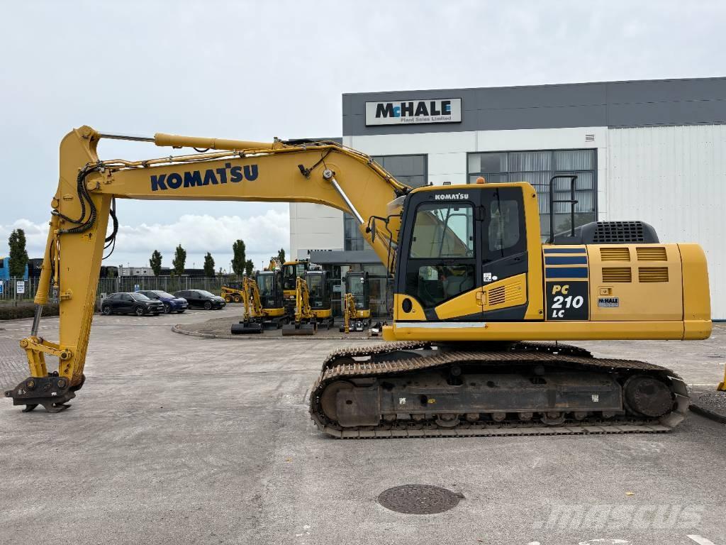 Komatsu PC210LC-10 Pásové rýpadlá