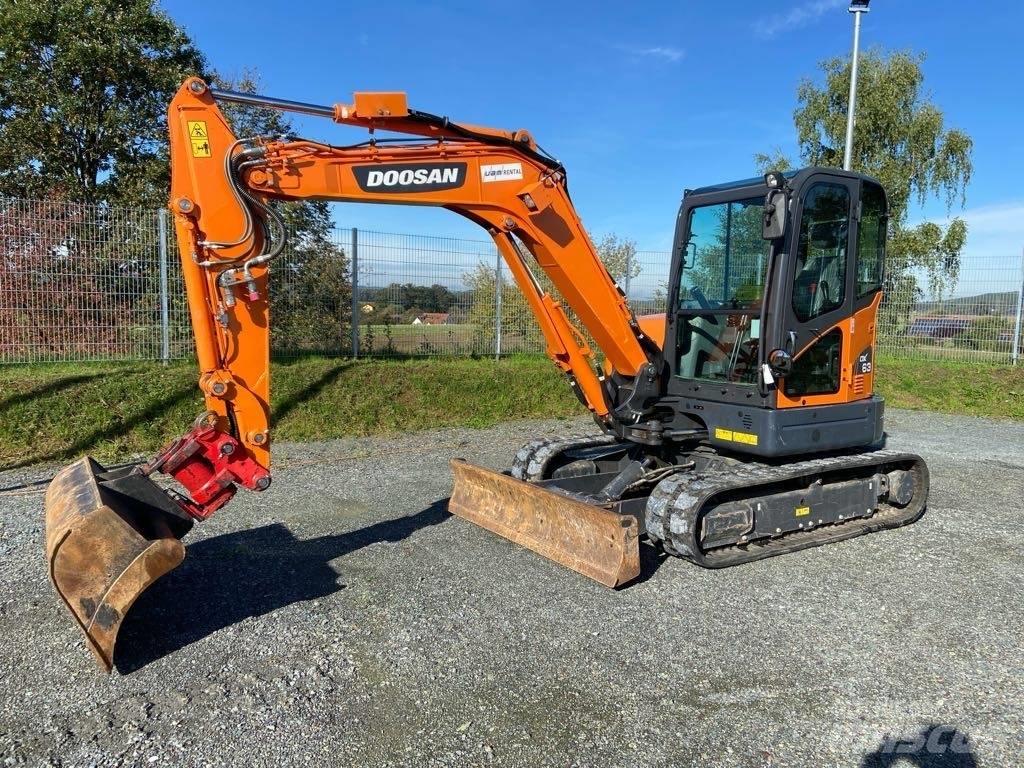 Doosan DX63-3 Pásové rýpadlá