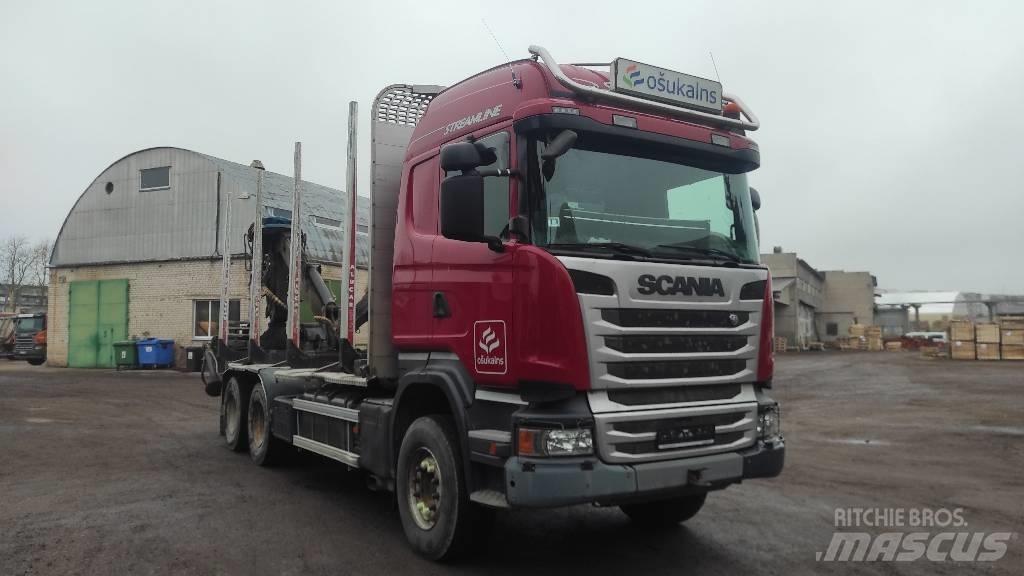 Scania R410 Nákladné vozidlá na prepravu dreva
