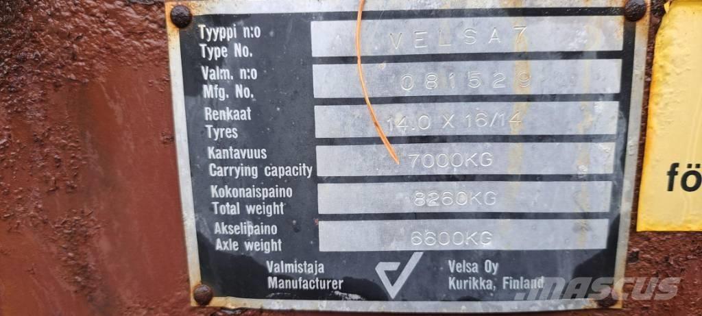 Velsa 7000kg Vyklápacie prívesy