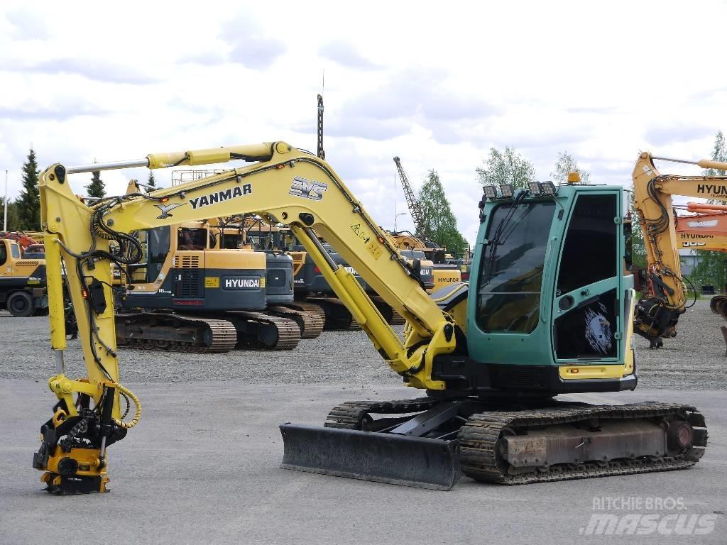 Yanmar Vio 80 Midi rýpadlá 7 t - 12 t