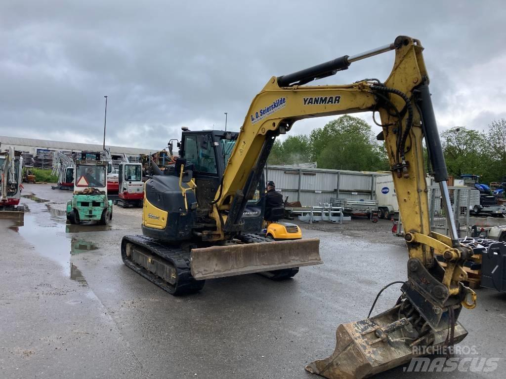 Yanmar Vio 80-1 Midi rýpadlá 7 t - 12 t