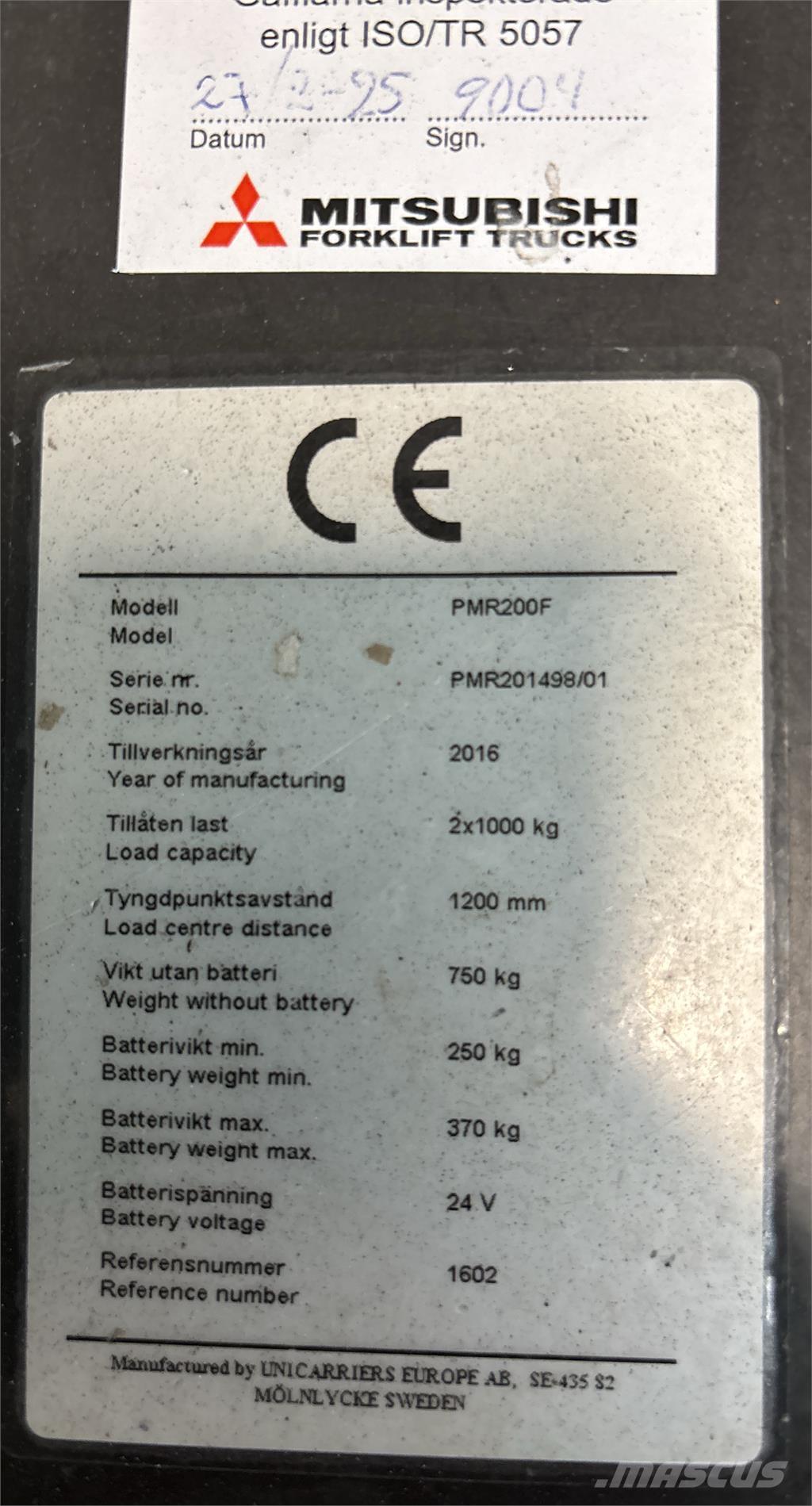 Atlet PMR200P Vozíky s plošinou pre náklad