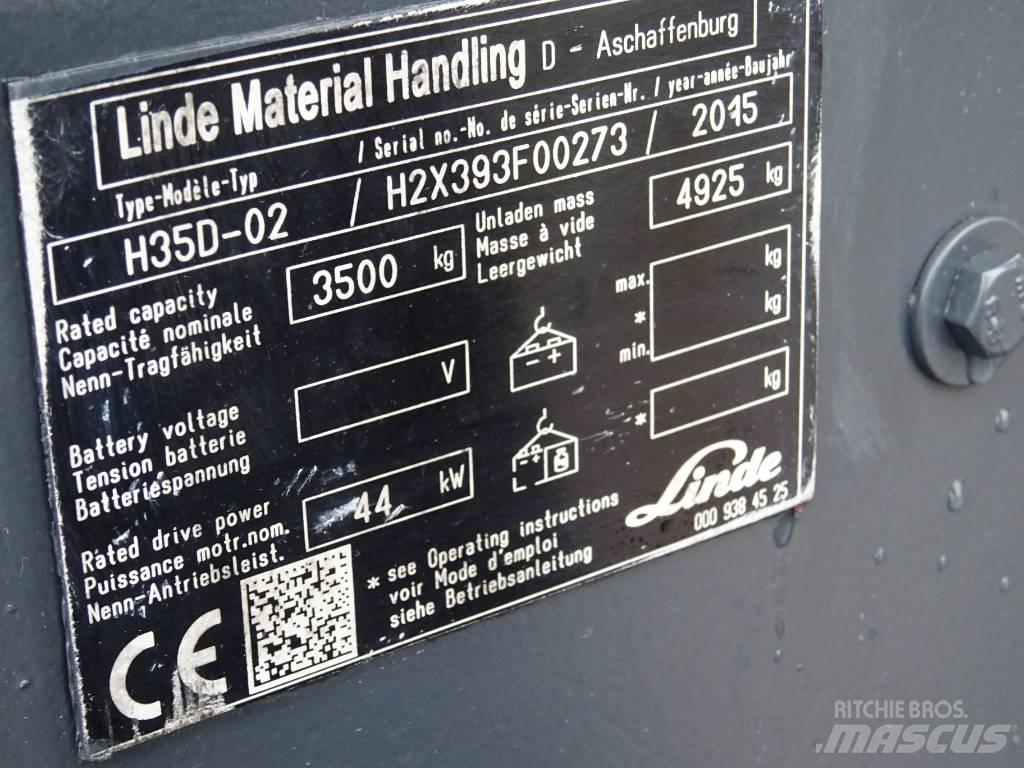 Linde H35D-02 Dieselové vozíky