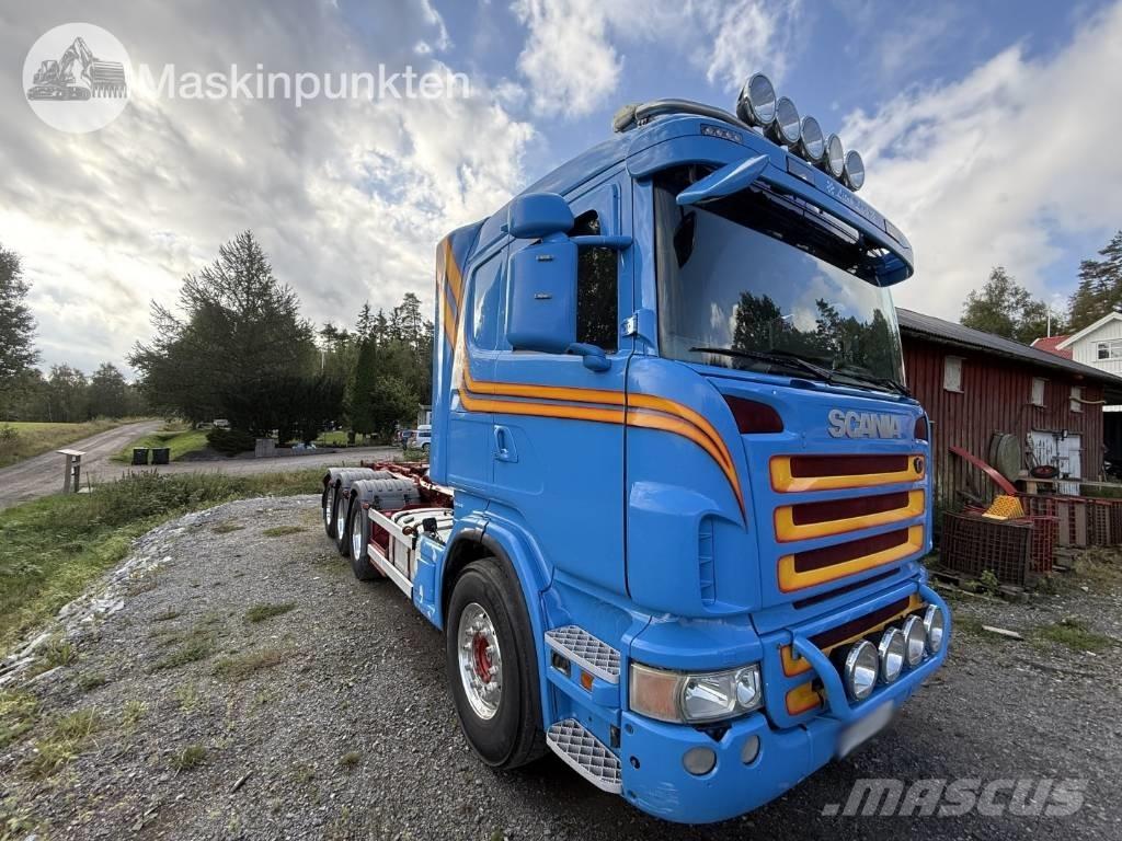 Scania R 480 LB Hákový nosič kontajnerov