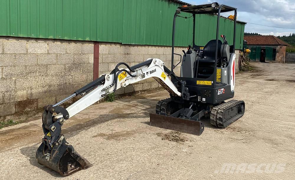 Bobcat E 17z Mini rýpadlá < 7t