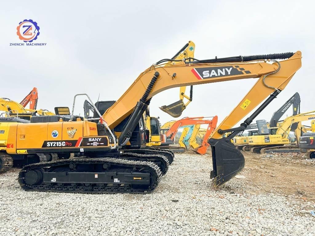 Sany SY 215 Pro Pásové rýpadlá