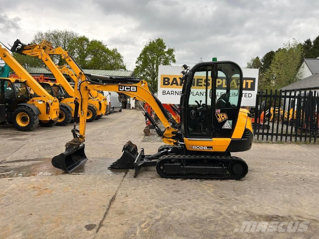 JCB 8026 CTS Mini rýpadlá < 7t