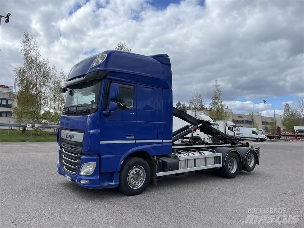 DAF XF510 6x2 Hákový nosič kontajnerov