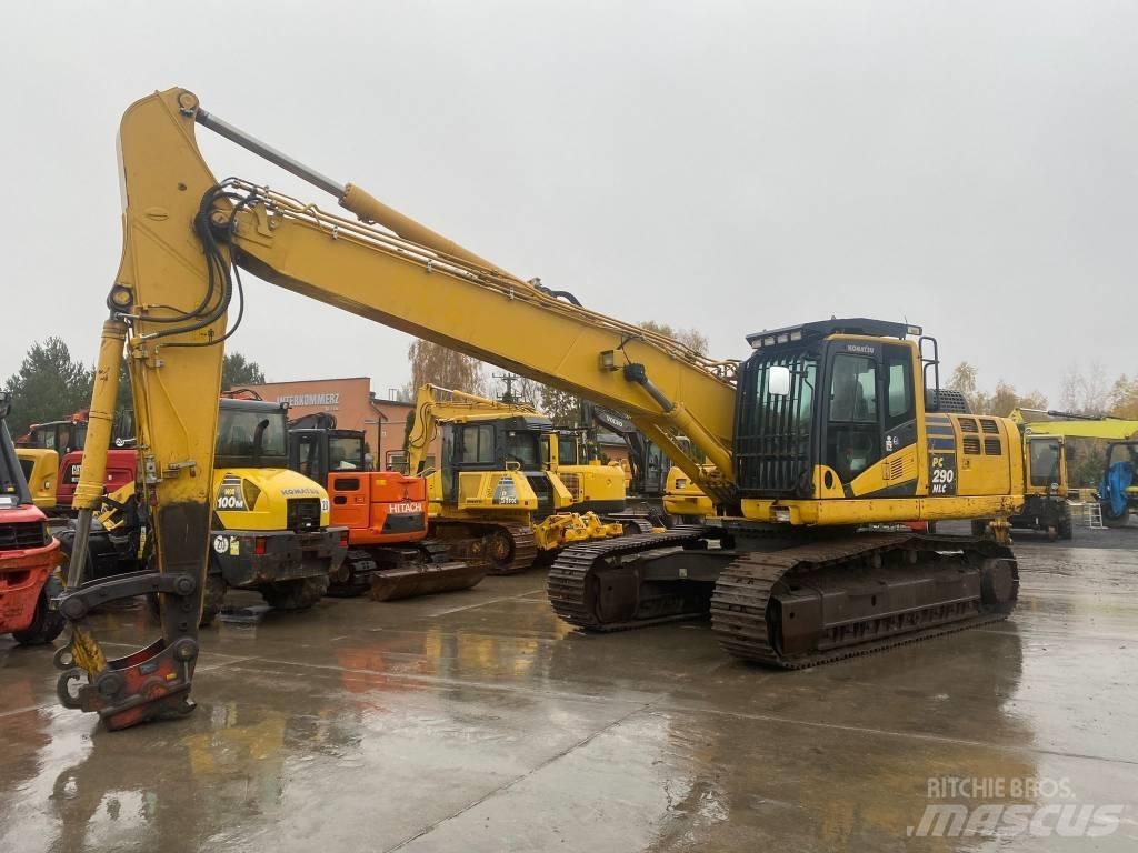 Komatsu PC 290 Pásové rýpadlá