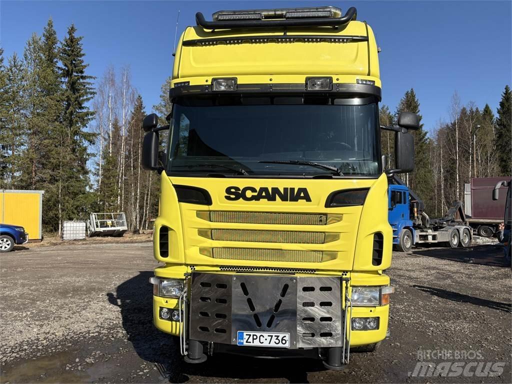 Scania R164G 8*4 Autožeriavy, hydraulické ruky
